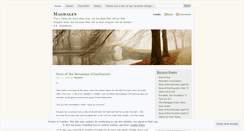 Desktop Screenshot of magdalenjago.wordpress.com