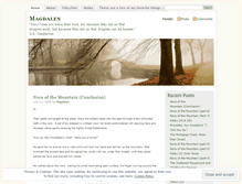 Tablet Screenshot of magdalenjago.wordpress.com