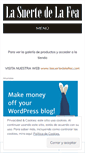 Mobile Screenshot of bloglasuertedelafea.wordpress.com