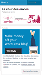 Mobile Screenshot of lacourdesenvies.wordpress.com