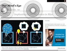 Tablet Screenshot of ourmindseye.wordpress.com