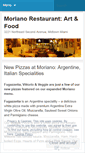 Mobile Screenshot of moriano.wordpress.com