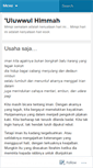 Mobile Screenshot of 3uluwwulhimmah.wordpress.com