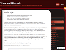 Tablet Screenshot of 3uluwwulhimmah.wordpress.com