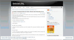 Desktop Screenshot of hendracupu.wordpress.com
