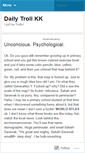 Mobile Screenshot of dailytroll.wordpress.com