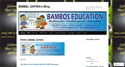 Desktop Screenshot of bimbelsafira.wordpress.com