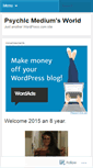 Mobile Screenshot of connietaopsychicmedium.wordpress.com