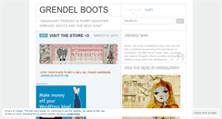 Desktop Screenshot of grendelgirlboots.wordpress.com