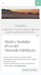 Mobile Screenshot of maupes.wordpress.com