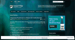 Desktop Screenshot of ismaelvilar.wordpress.com