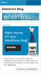 Mobile Screenshot of eifelmini.wordpress.com