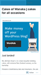 Mobile Screenshot of cakesofwanaka.wordpress.com