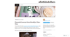 Desktop Screenshot of afistfulodollars.wordpress.com