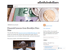 Tablet Screenshot of afistfulodollars.wordpress.com