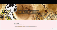 Desktop Screenshot of boticasrcorchea.wordpress.com