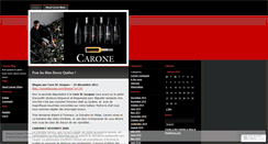 Desktop Screenshot of caronewines.wordpress.com