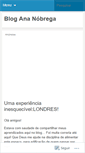 Mobile Screenshot of anapaulanobrega.wordpress.com