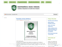 Tablet Screenshot of cfdindependente.wordpress.com