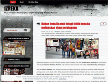 Tablet Screenshot of izreka.wordpress.com