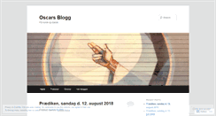 Desktop Screenshot of oscarlied.wordpress.com