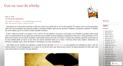 Desktop Screenshot of conunvasodewhisky.wordpress.com