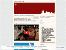 Tablet Screenshot of leftofdayton.wordpress.com