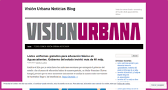 Desktop Screenshot of fotografiasdevisionurbananoticias.wordpress.com