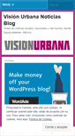 Mobile Screenshot of fotografiasdevisionurbananoticias.wordpress.com