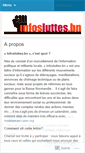 Mobile Screenshot of infosluttes.wordpress.com