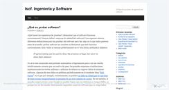 Desktop Screenshot of isof.wordpress.com