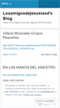 Mobile Screenshot of losamigosdejesusiasd.wordpress.com