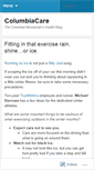 Mobile Screenshot of columbiacare.wordpress.com