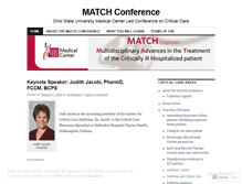 Tablet Screenshot of matchconference.wordpress.com