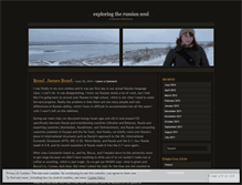 Tablet Screenshot of exploringtherussiansoul.wordpress.com