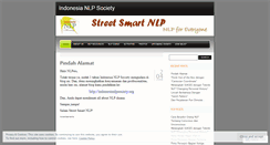 Desktop Screenshot of idnlpsociety.wordpress.com