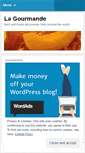 Mobile Screenshot of gourmandeguide.wordpress.com