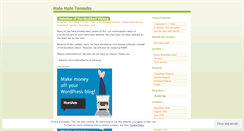 Desktop Screenshot of halohalofansubs.wordpress.com