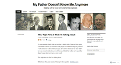 Desktop Screenshot of daddoesntknowme.wordpress.com