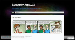 Desktop Screenshot of imaginaryanomaly.wordpress.com
