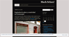 Desktop Screenshot of machschaublog.wordpress.com