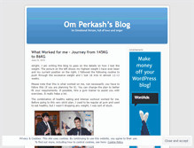 Tablet Screenshot of omperkash.wordpress.com