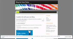 Desktop Screenshot of hoseruisu.wordpress.com