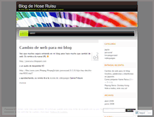 Tablet Screenshot of hoseruisu.wordpress.com