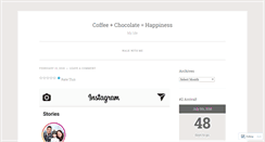 Desktop Screenshot of chocorayz.wordpress.com