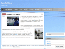 Tablet Screenshot of familiarubio.wordpress.com
