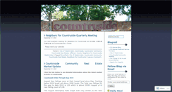 Desktop Screenshot of countrysidecommunity.wordpress.com