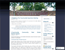 Tablet Screenshot of countrysidecommunity.wordpress.com