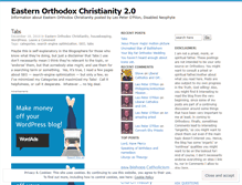 Tablet Screenshot of eorthodox.wordpress.com