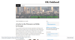 Desktop Screenshot of okoakland.wordpress.com